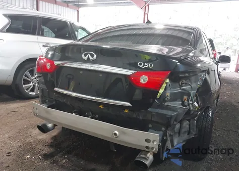 2017 Infiniti Q50 3.0T Premium z USA, uszkodzony, nr VIN JN1EV7AP5HM738850